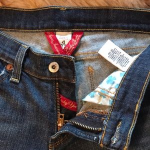 Lucky Brand 4/27 short inseam boot flare jean